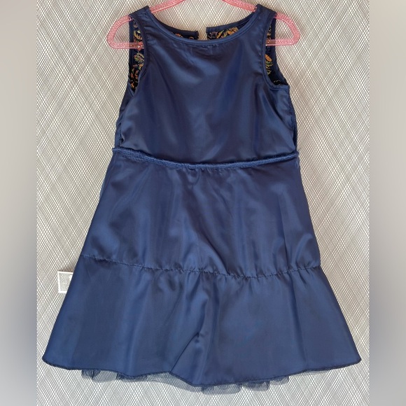 mia and mimi- Floral Lace Navy Dress NWT (Size 2t) - Picture 5 of 8